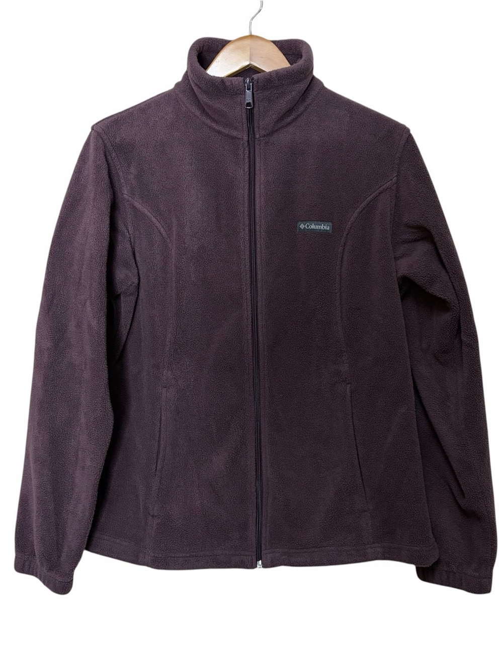 Columbia women's full zip fleece jacket purple